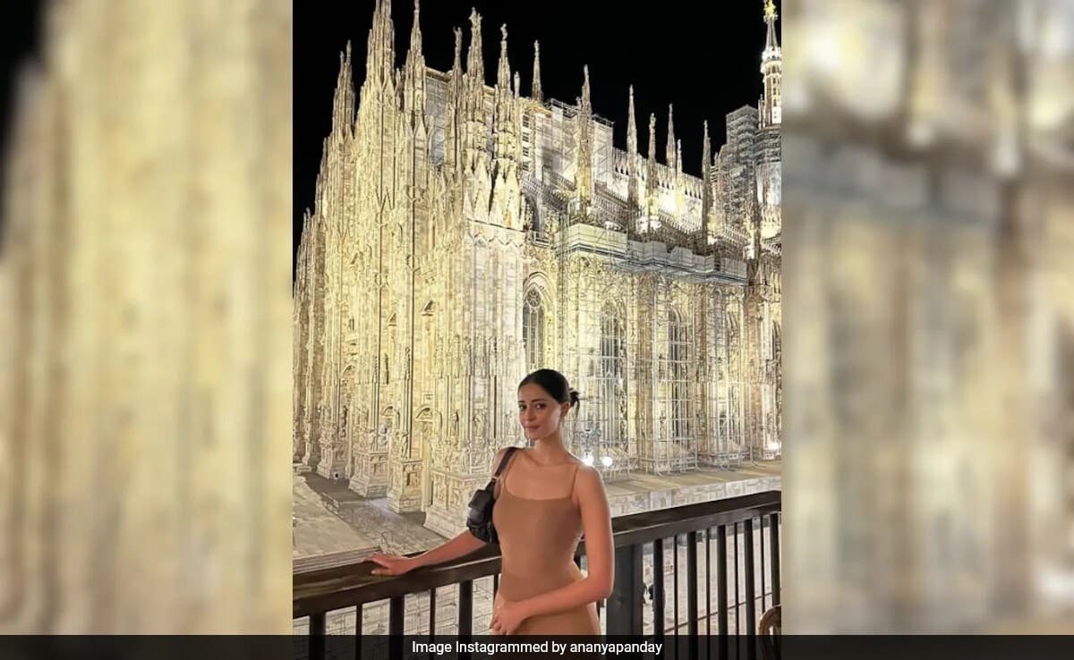 In Pics: Ananya Panday And A Moonlit Milan. What's Not To Like? In Pics: Ananya Panday And A Moonlit Milan. What's Not To Like?